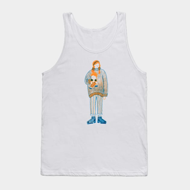 Mother and son Tank Top by AnaRitaRobalo